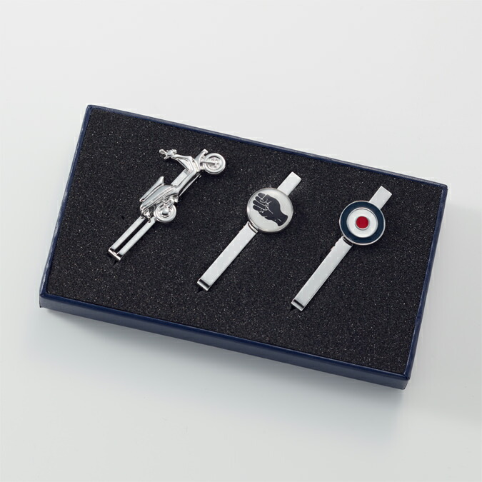 楽天市場】ネクタイピン モッズアイコン 3点セット Quit Running