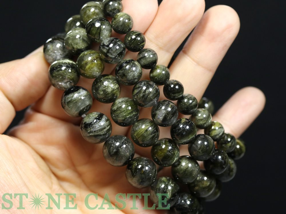 楽天市場】☆高品質☆【ブレスレット】キャッツアイグリーントルマリン