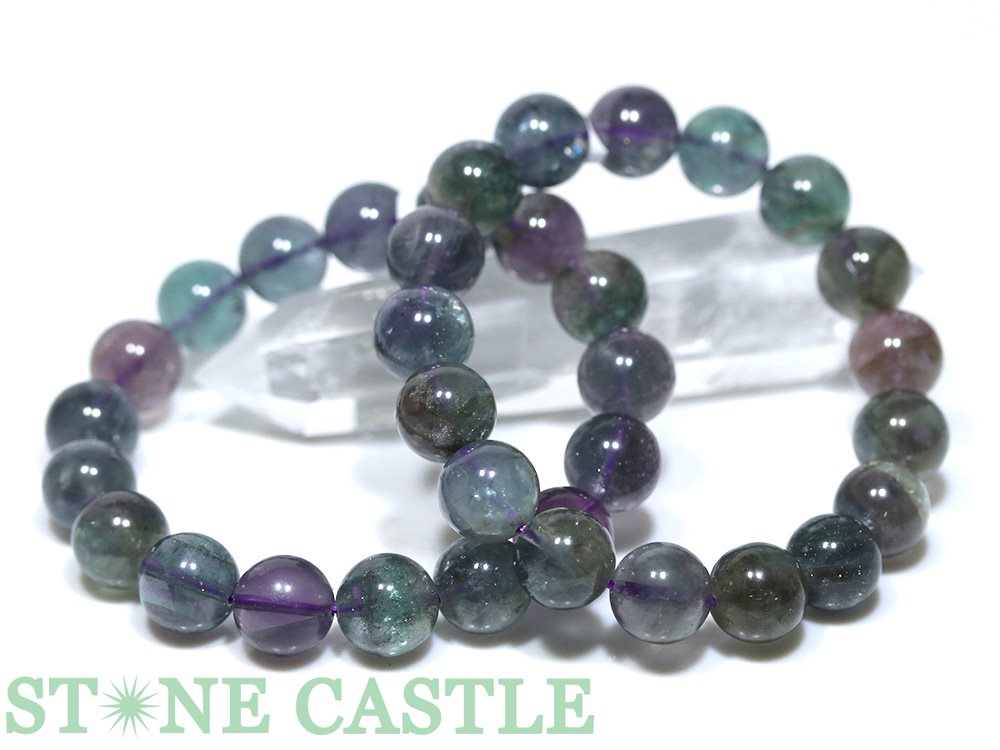 楽天市場】☆高品質☆【ブレスレット】フローライト&パイライト共生鉱