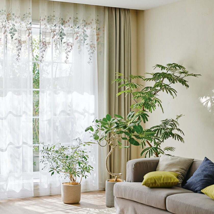 カーテン レースカーテン 2倍ヒダ」の人気商品一覧 | 安い商品を通販