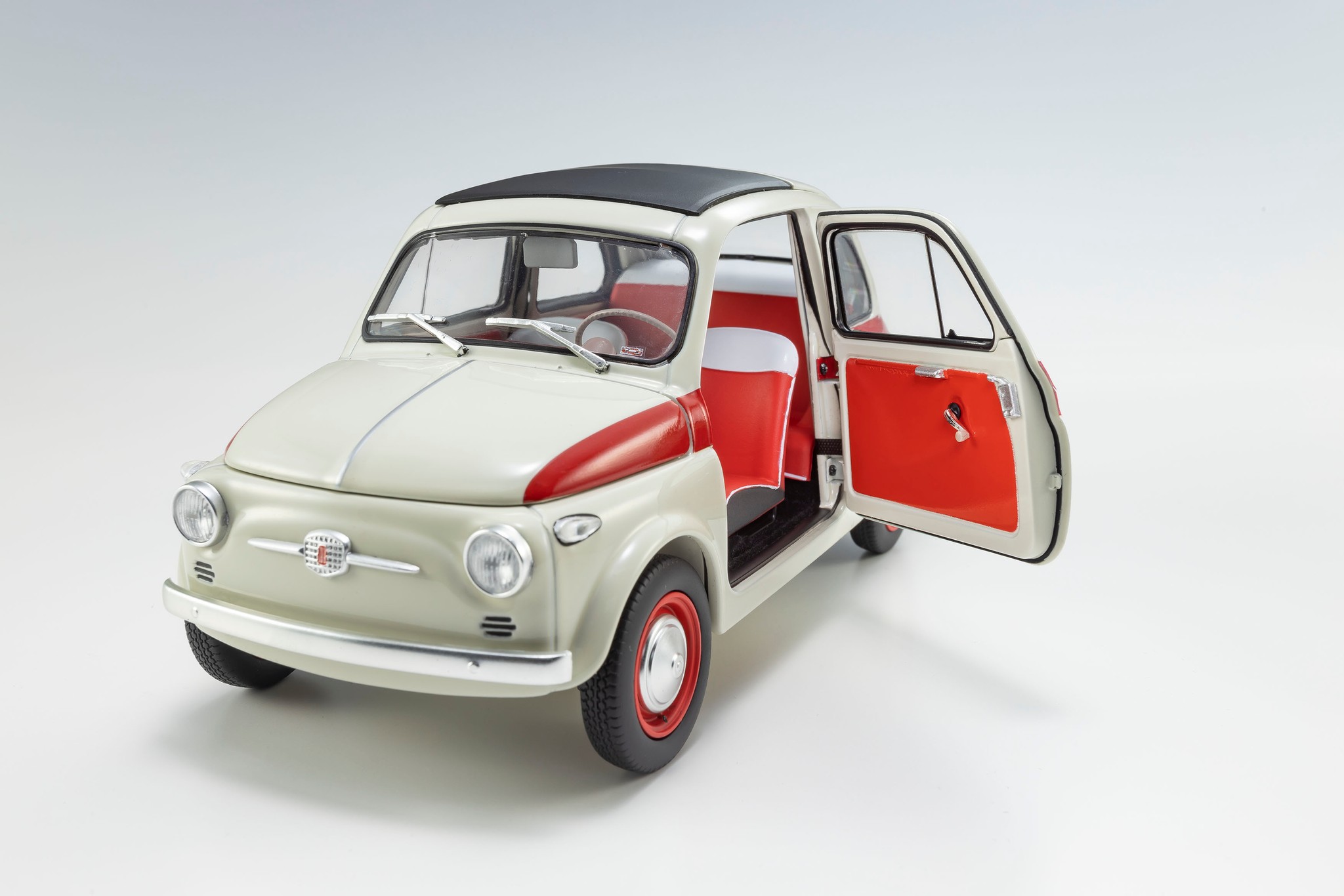 楽天市場】fiat 500 1/18 ミニカーの通販