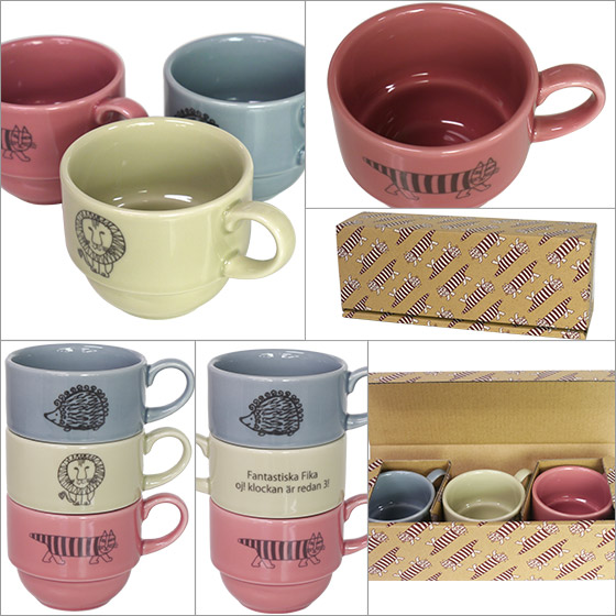 楽天市場】LISA LARSON（リサ・ラーソン）トリオスタックカップセット