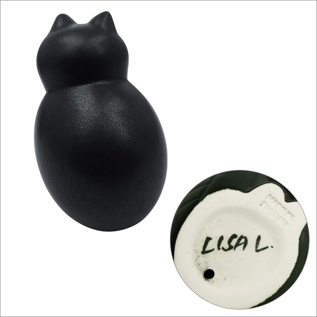 楽天市場】リサラーソン 猫 ねこ 置物 キャットミア ミニ（小