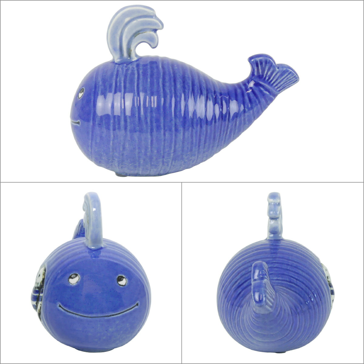 楽天市場】リサラーソン 青い海のヨナ クジラ （リサ・ラーソン）置物