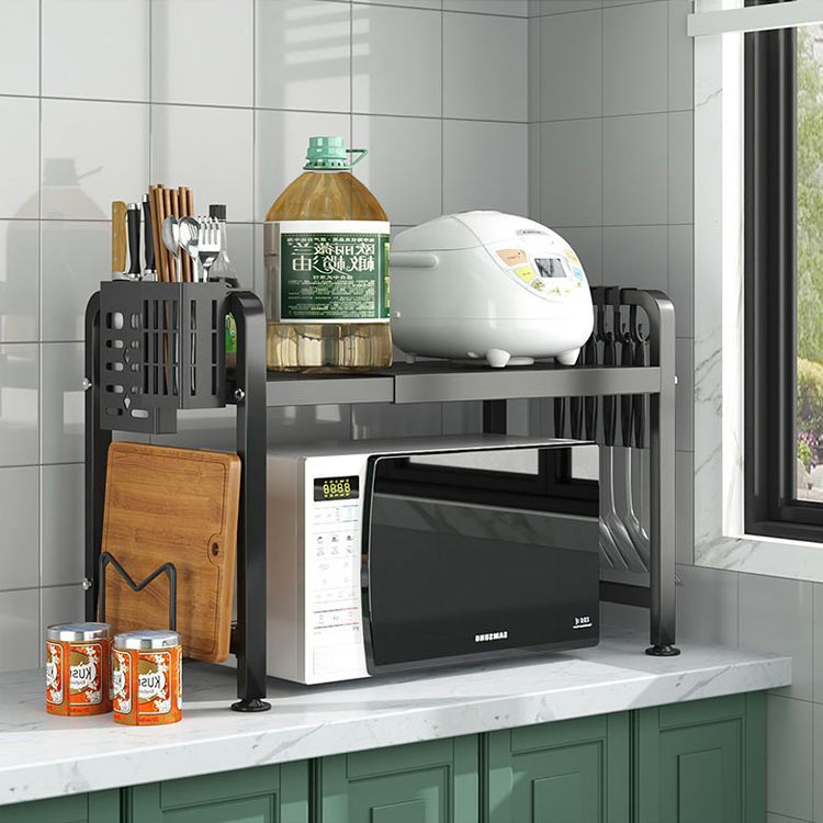 楽天市場】幅40～60cm トースター カウンター上 レンジ上ラック 棚