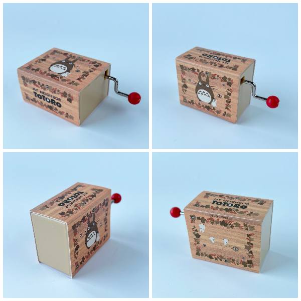 楽天市場】ジブリ グッズ となりのトトロ 手巻きオルゴール 木目(2024