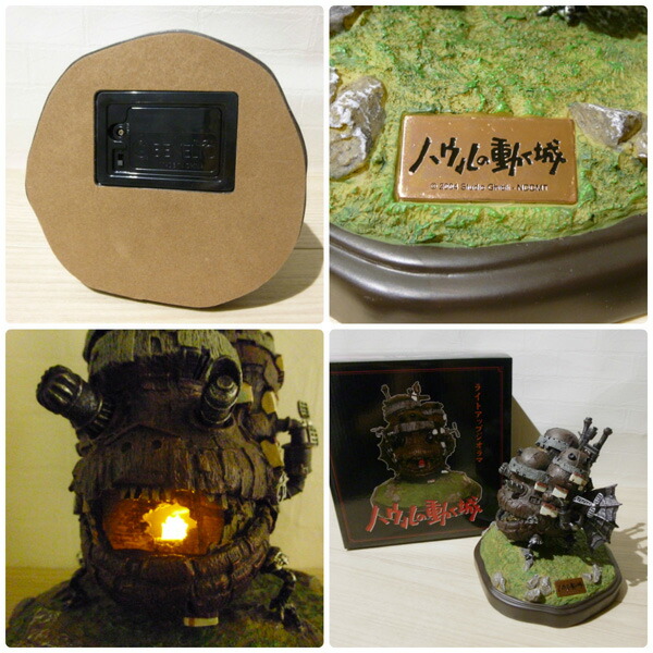 楽天市場】ジブリ グッズ ライトアップジオラマ ハウルの動く城