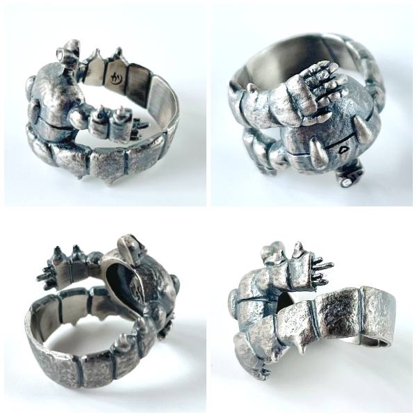 楽天市場】ジブリ グッズ 天空の城ラピュタ 指輪シルバーロボット兵(1