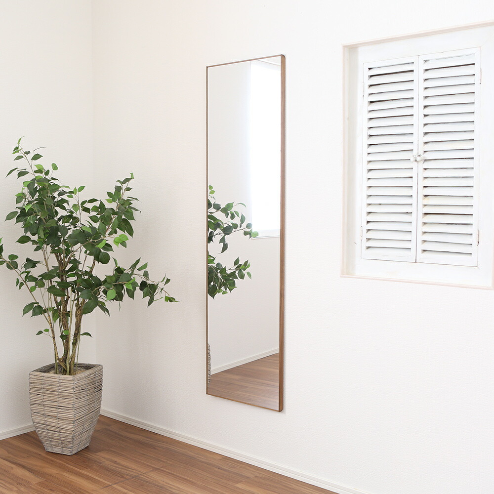 楽天市場】the lake by REFEX 木製フレーム 割れない鏡 全身 ミラー