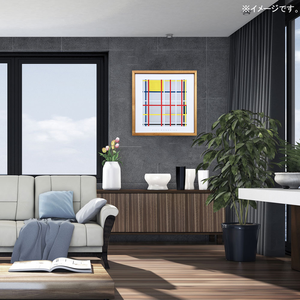 楽天市場】アートフレーム Piet Mondrian New York City 3-NA ピエト