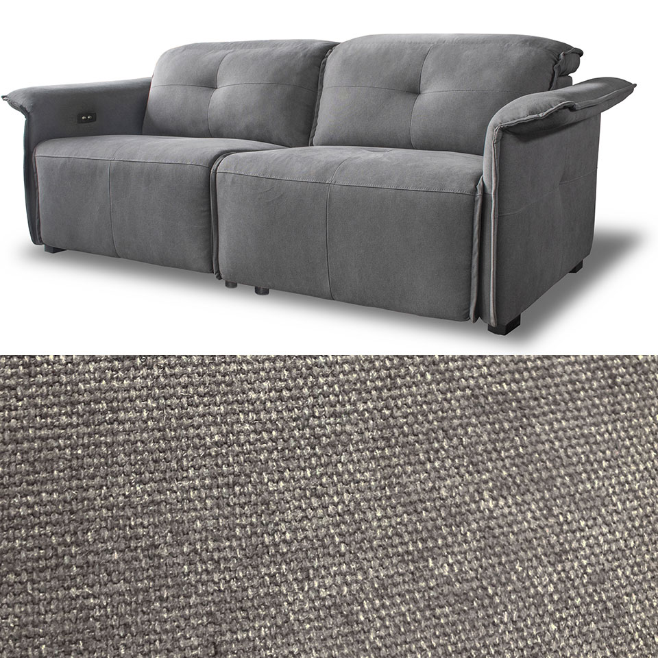 楽天市場】電動ソファ 2人掛け電動ソファ シックでシャープなデザイン