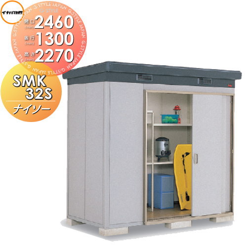楽天市場】【無料☆特典対象】 物置 収納 ナイソー SMK-32SN