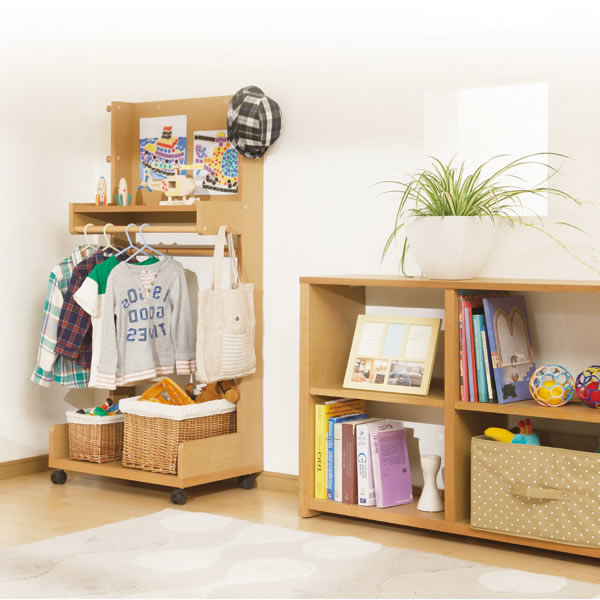 楽天市場】カリモク ハンガーラック ランドセルラック 【ずっと