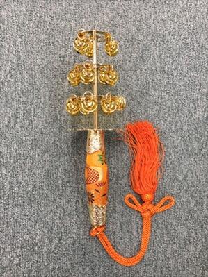 楽天市場】三番叟鈴 [ 振り鈴 日舞 さんばそう 巫女 能 囃子 神楽 雅楽