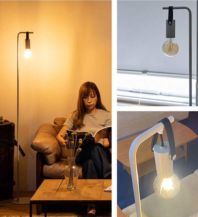 楽天市場】フロアライト LED E26 スタンドライト 間接照明 おしゃれ