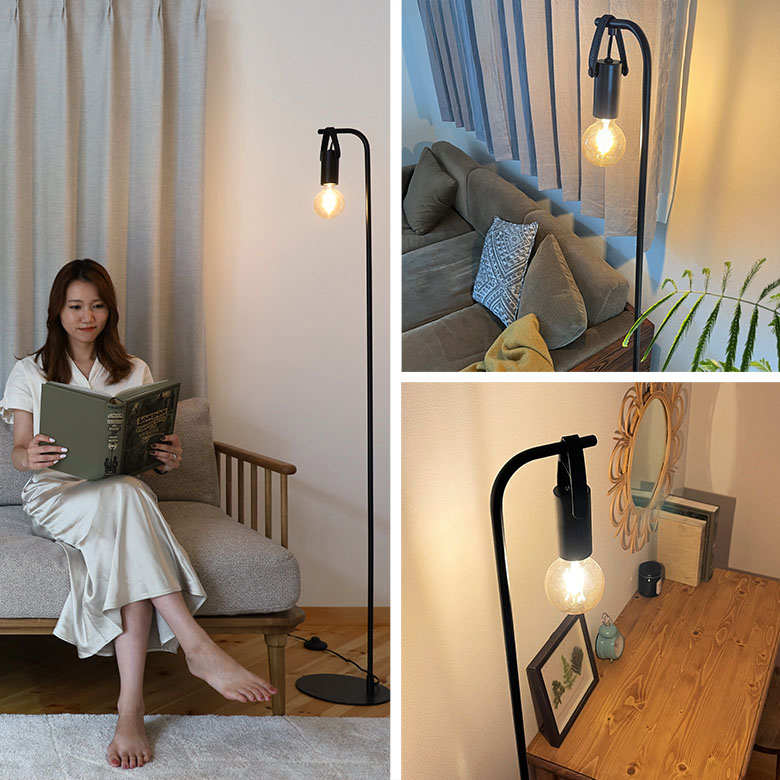 楽天市場】フロアライト LED E26 スタンドライト 間接照明 おしゃれ