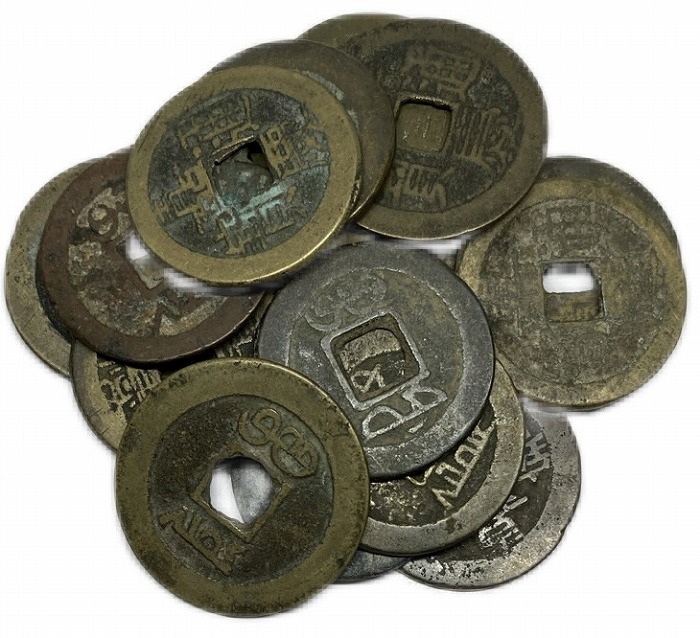 楽天市場】1796年〜 嘉慶通宝 中国古銭 渡来銭 清 輸入銭 穴銭 美品 1