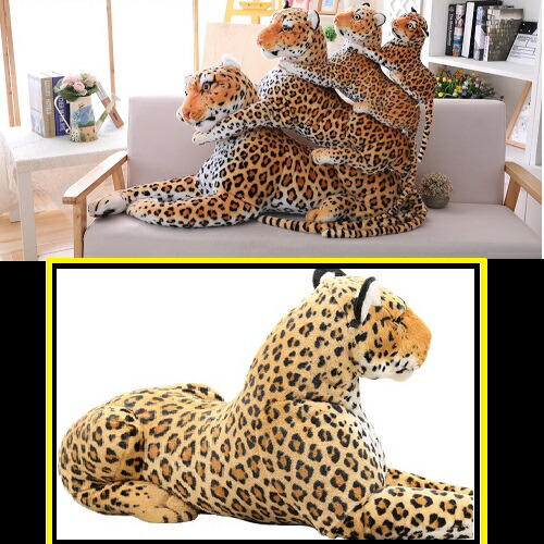 楽天市場】3D 立体 迫力 ヒョウのぬいぐるみ 本格 リアルパンサー 約