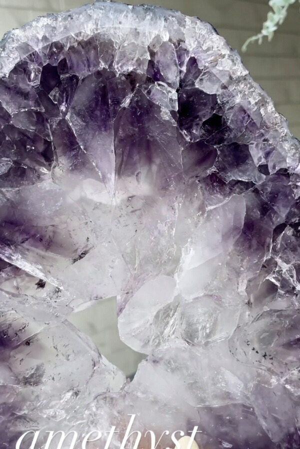 楽天市場】アメジスト プレート ブラジル産 アメジスト アメジスト