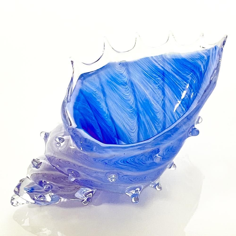 楽天市場】【ふるさと納税】貝の形のガラスの器、青い海の「シェルの器