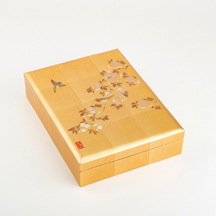 楽天市場】【ふるさと納税】【金沢箔】花見鳥 手許箱 | 金工品 民芸品