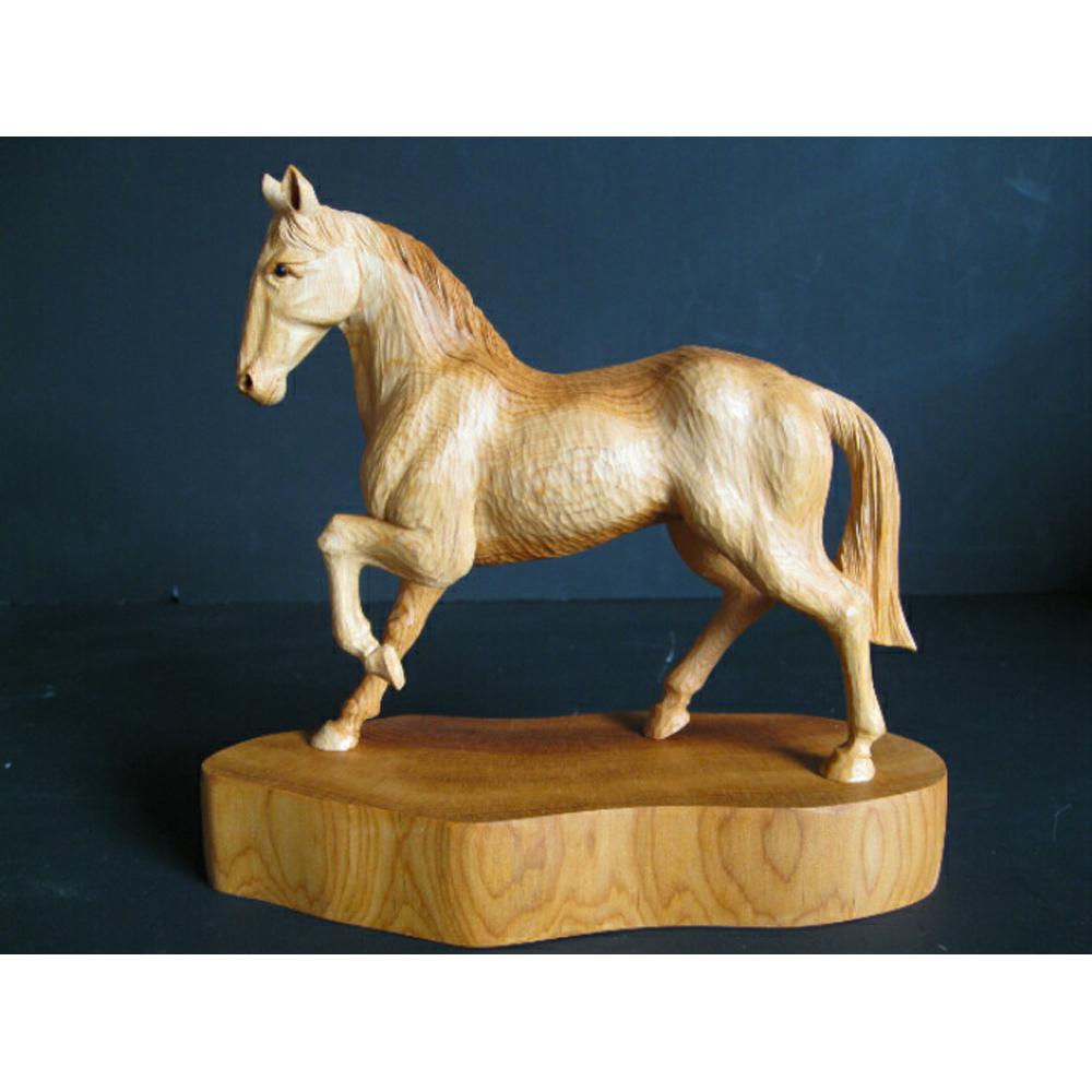 楽天市場】【ふるさと納税】【数量限定】飛騨一位一刀彫 駿馬（中