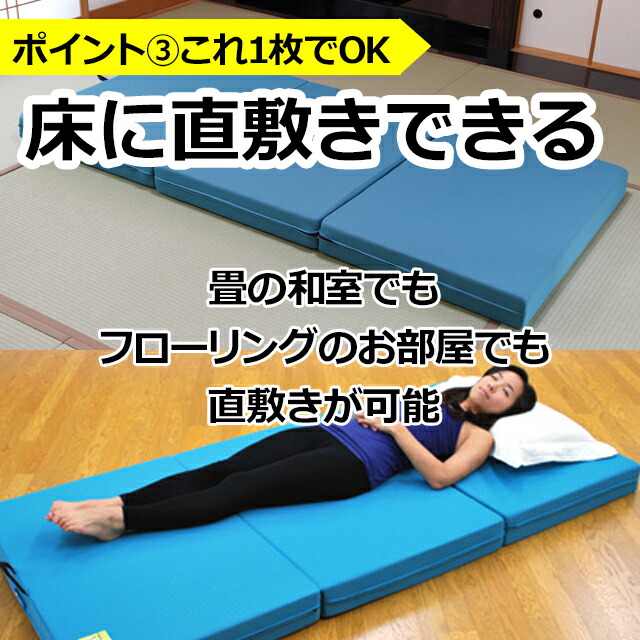 楽天市場】マニフレックス メッシュウィング 三つ折り 高反発