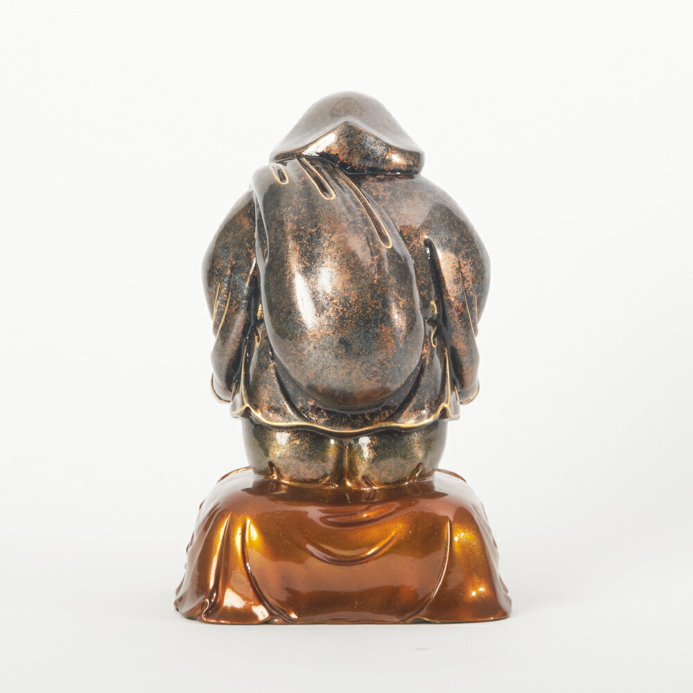 楽天市場】【在庫限り】大黒天（大サイズ） 銅製 置物 銅像 黒金 開運