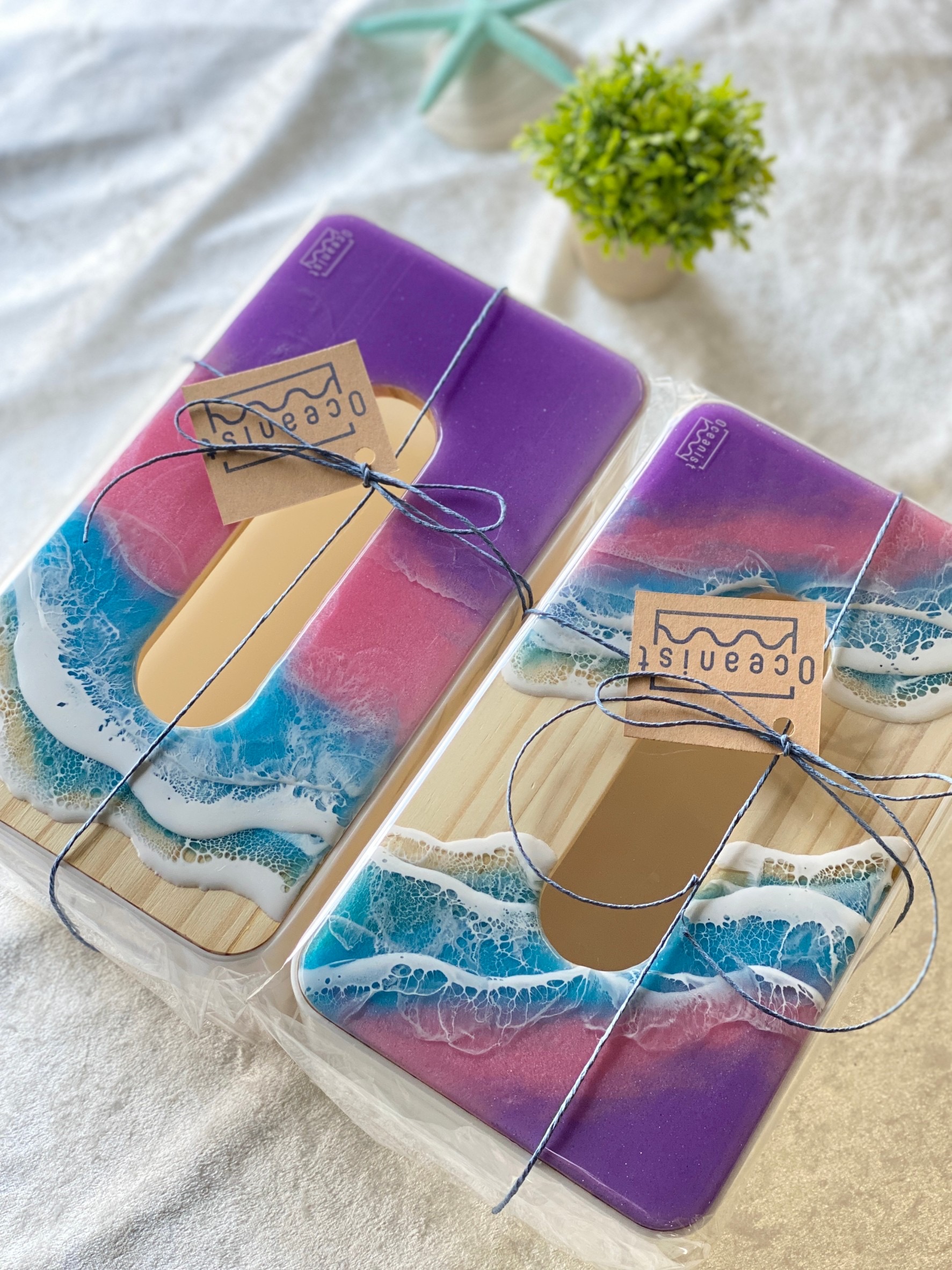 楽天市場】【オーシャンアート】 ティッシュボックス POP OCEAN23cm