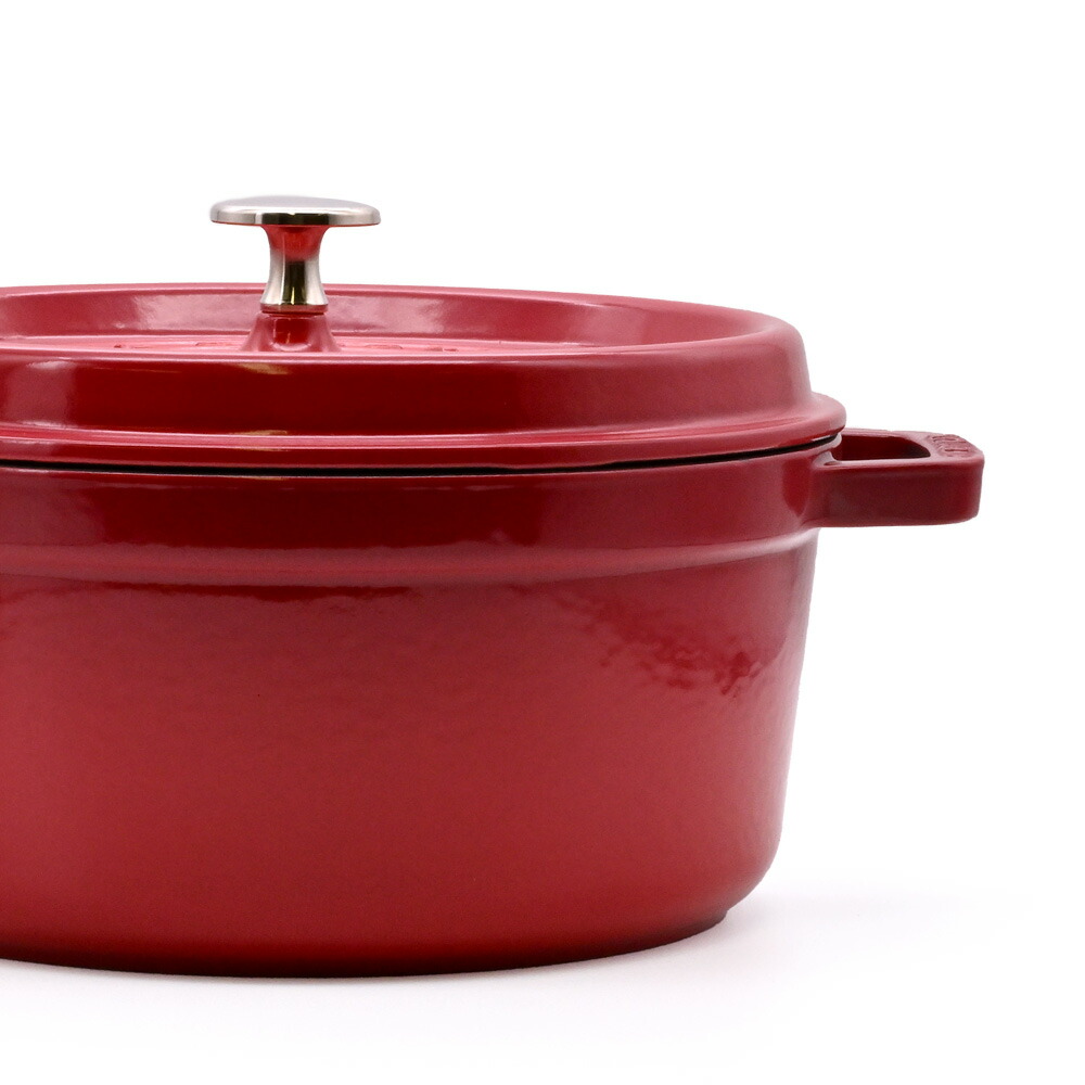 楽天市場】ストウブ staub ピコ・ココット ラウンド 24cm チェリー