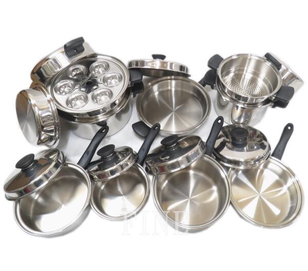 楽天市場】【中古・A】アムウェイ クィーンクックウェア 24ピース