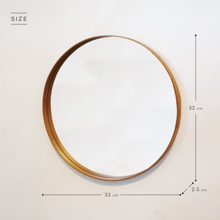 楽天市場】シェーカーラウンドミラー 320mm Shaker Round mirror