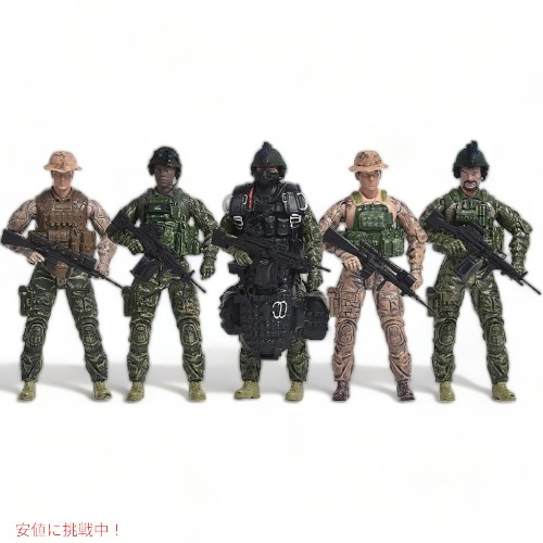 楽天市場】エリートフォース 海軍特殊部隊 アクションフィギュア 5個