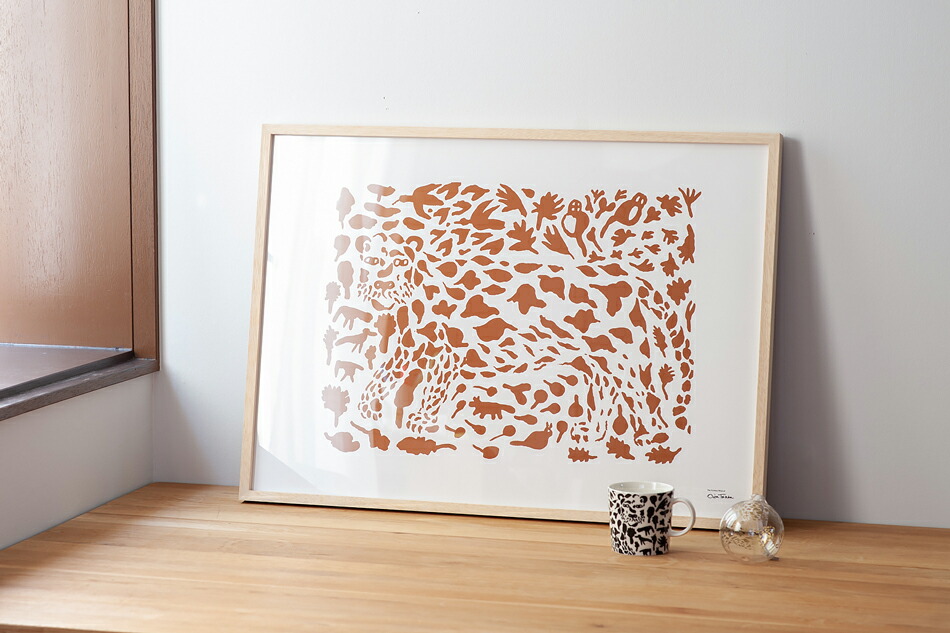 楽天市場】アートポスター 50×70cm （イッタラ／iittala）チーター