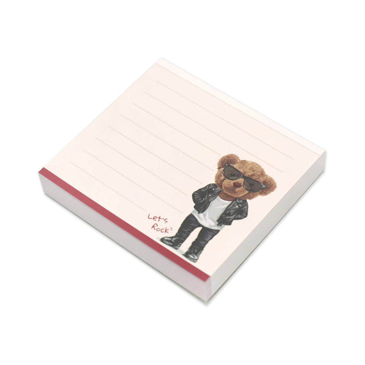 楽天市場】ブロックメモ ヤンキーベア｜wp-082 フロンティア メモ帳