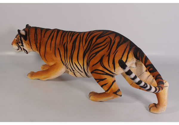 楽天市場】FRPアニマルオブジェ 挑むベンガルタイガー置物 動物 虎