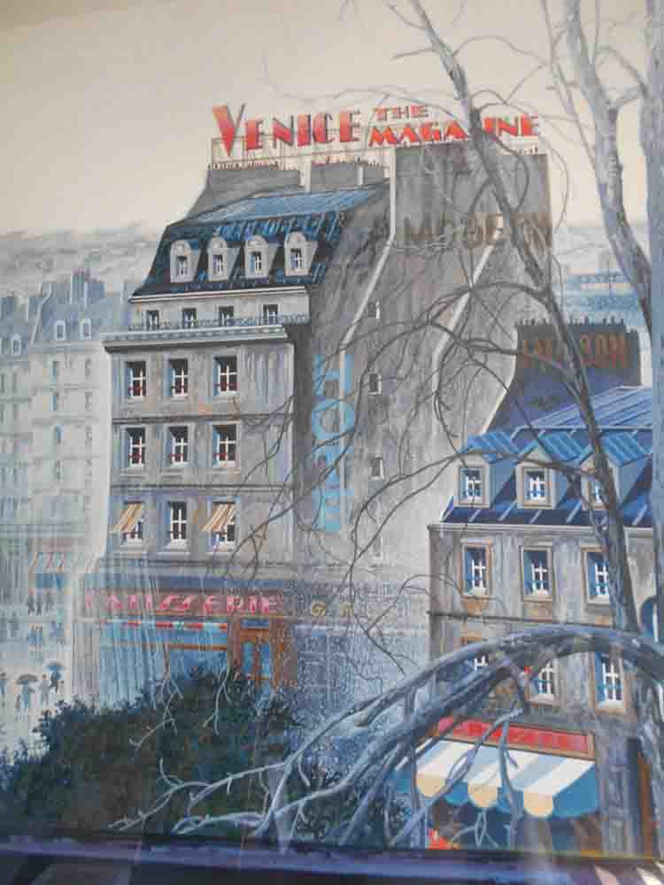 楽天市場】絵画 ヒロ、ヤマガタ／ベニスマガジン 版画 シルク