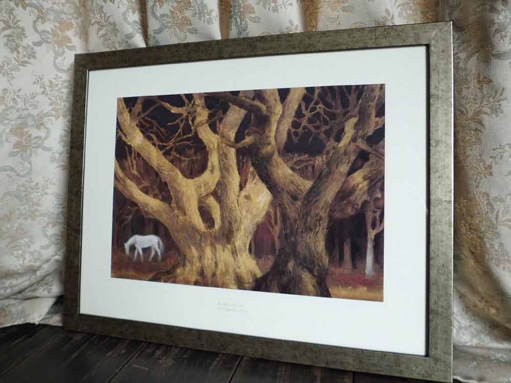 楽天市場】東山魁夷 樹霊 絵画 複製画 : 古都-京都 掛け軸専門店 文永堂