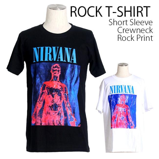 楽天市場】Nirvana ニルヴァーナ Tシャツ ニルバーナ ロックTシャツ
