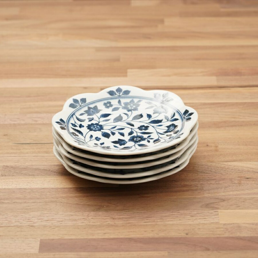 楽天市場】取り皿 5枚セット花さらさ 和食器 食器 おしゃれ かわいい