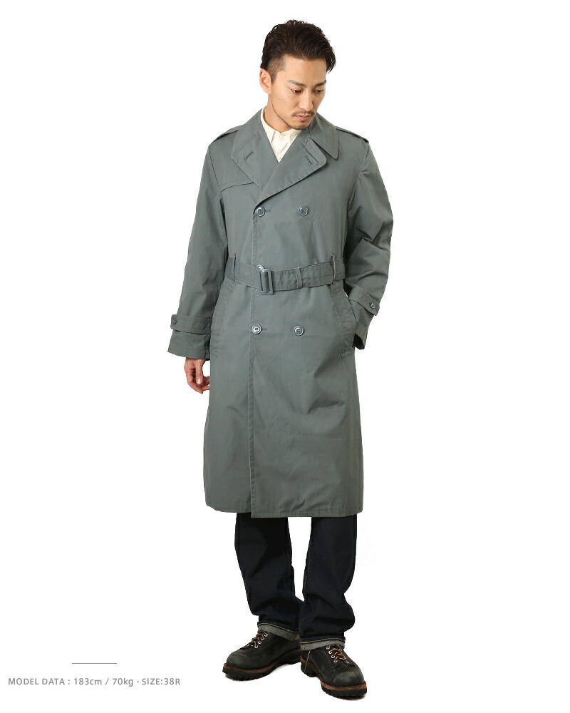 楽天市場】【訳あり】実物 米陸軍 (U.S.ARMY) トレンチコート
