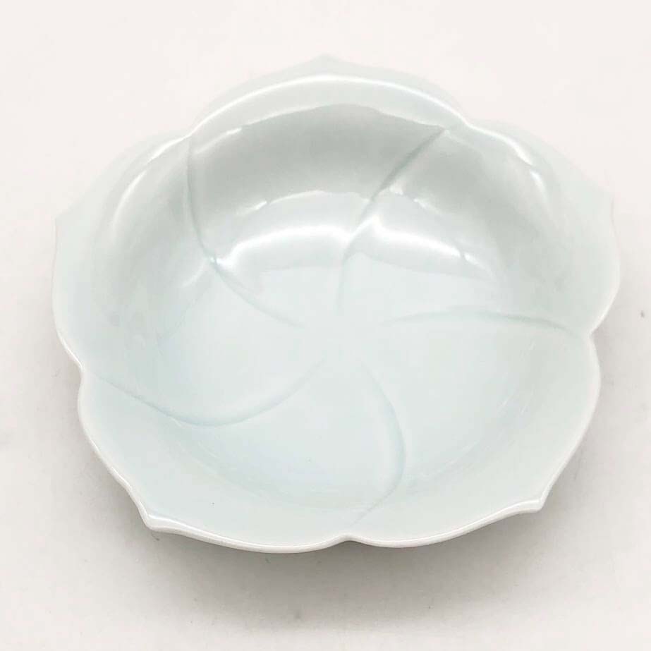 楽天市場】【未使用品】 亀山窯 和皿揃 青磁桔梗 5枚セット ペール