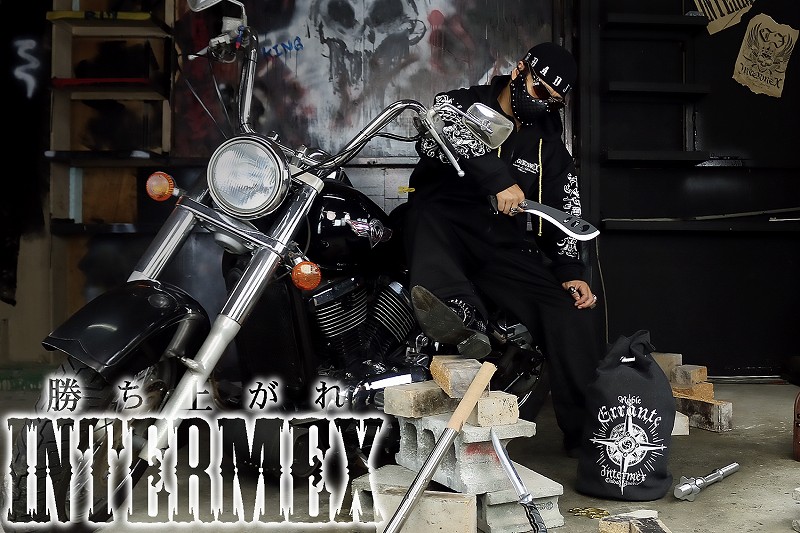 楽天市場】パーカー メンズファッション オラオラ系 INTERMEX ITM-046