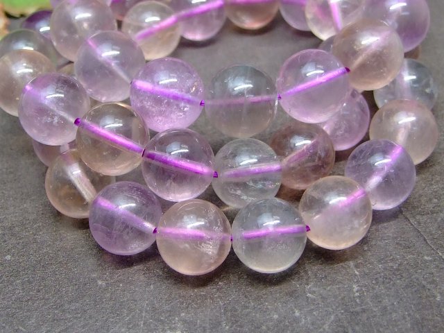 楽天市場】g3-328N 12mm AA ミックスパープルフローライト 蛍石