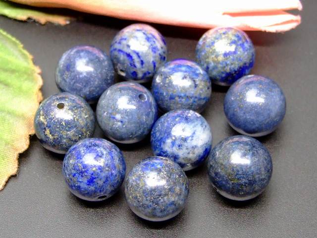 楽天市場】65287 今月の半額 わけあり ラピスラズリ 瑠璃石 12mm 1粒