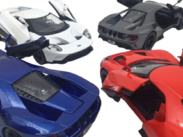 楽天市場】ミニカー 【N】 1/38 2017 フォードGT スタンダード