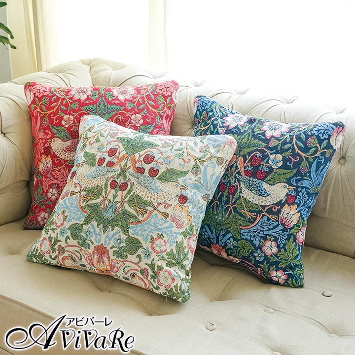 楽天市場】ウィリアム・モリス（クッション・座布団｜インテリア・寝具
