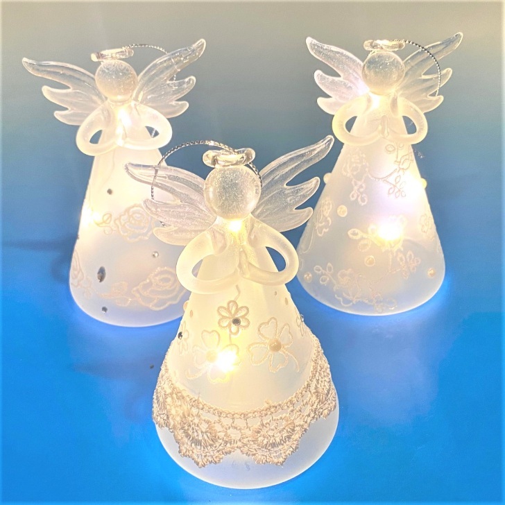 楽天市場】ガラス エンジェル オーナメントの通販