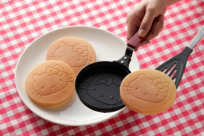 楽天市場】ハローキティ ホットケーキパン フライパン 可愛い 日本製