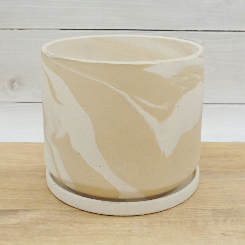 楽天市場】植木鉢 おしゃれ 陶器鉢 シエララウンド(2色) 3号 4号 6号